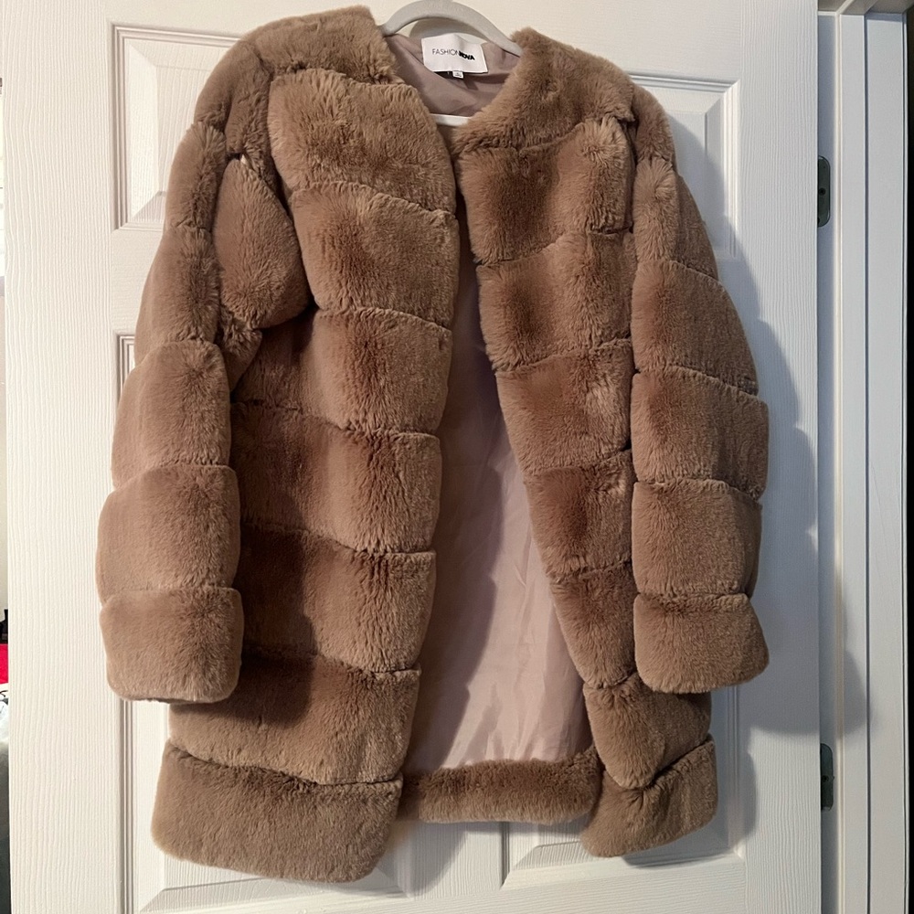 Fashion Nova Faux Fur Coat